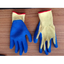 Anti-Slip Crinkle Latex Finishing Cotton Liner Gloves